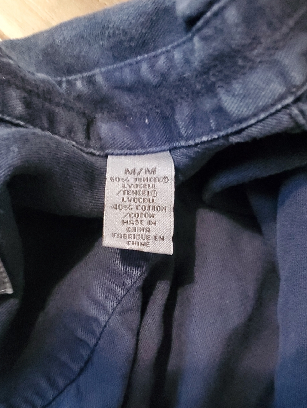 Tommy Bahama Navy Blue Long-Sleeve Button-Down Shirt - Picture 6 of 7